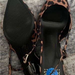 Jones New York Women's Animal Print Slingback NEW